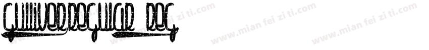 Gulliver-Regular Reg字体转换